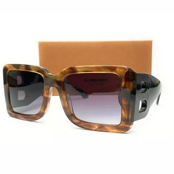 Burberry Women's Brown and Grey Sunglasses!